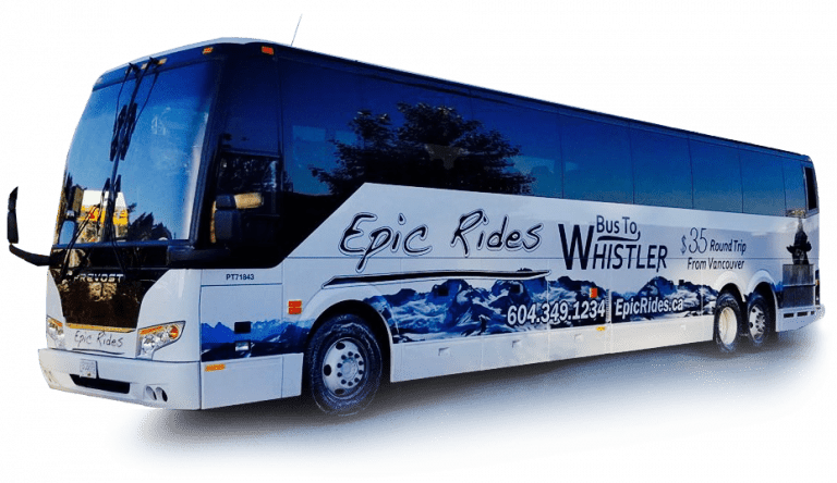 Bus to Whistler from Vancouver | Express Shuttle | Epic Rides